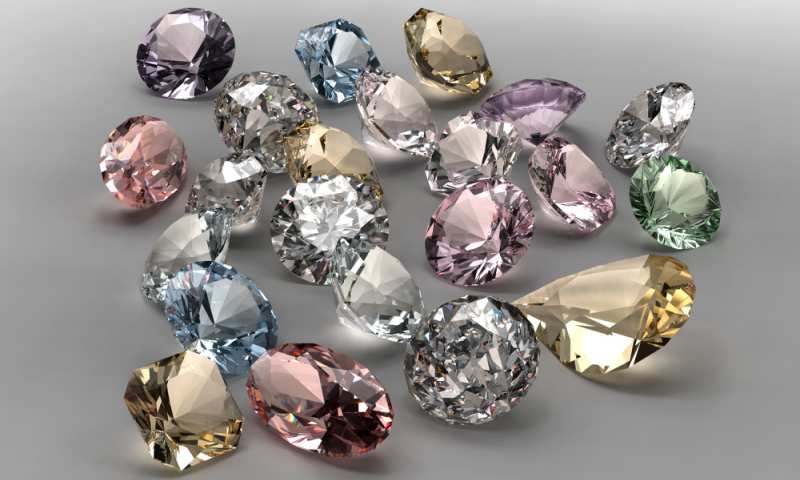 What Colors Do Real Diamonds Shine?