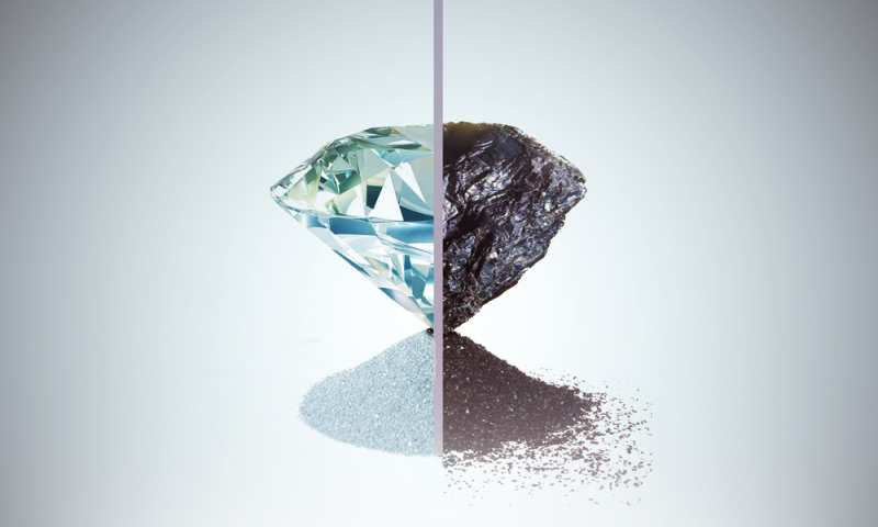 What Is The Difference Between Diamonds And Coal?