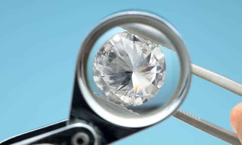 Can Diamonds Develop Black Spots?