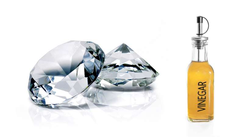 Diamond Cleaning With Vinegar: Will Vinegar Harm a Diamond?